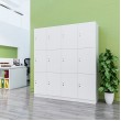 Lockers 12 Doors - Locker bank of 3 x high & 4 x Wide